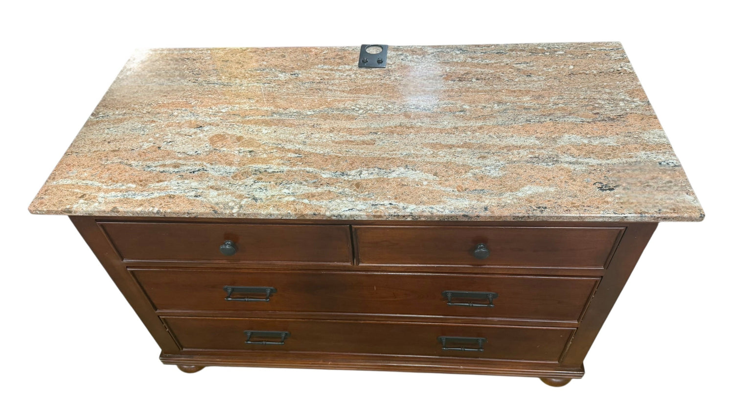 SHL used granite top media chest