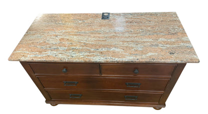 SHL used granite top media chest