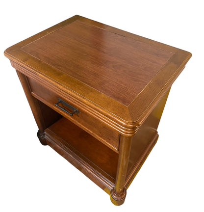 SHL used resort nightstand with single drawer and lower storage shelf