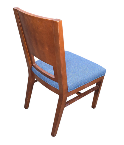Wood frame dining chair used in great condition
