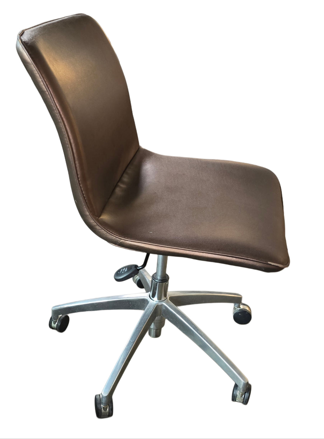 Side View of Used Rolling Desk Chair Available in North Georgia