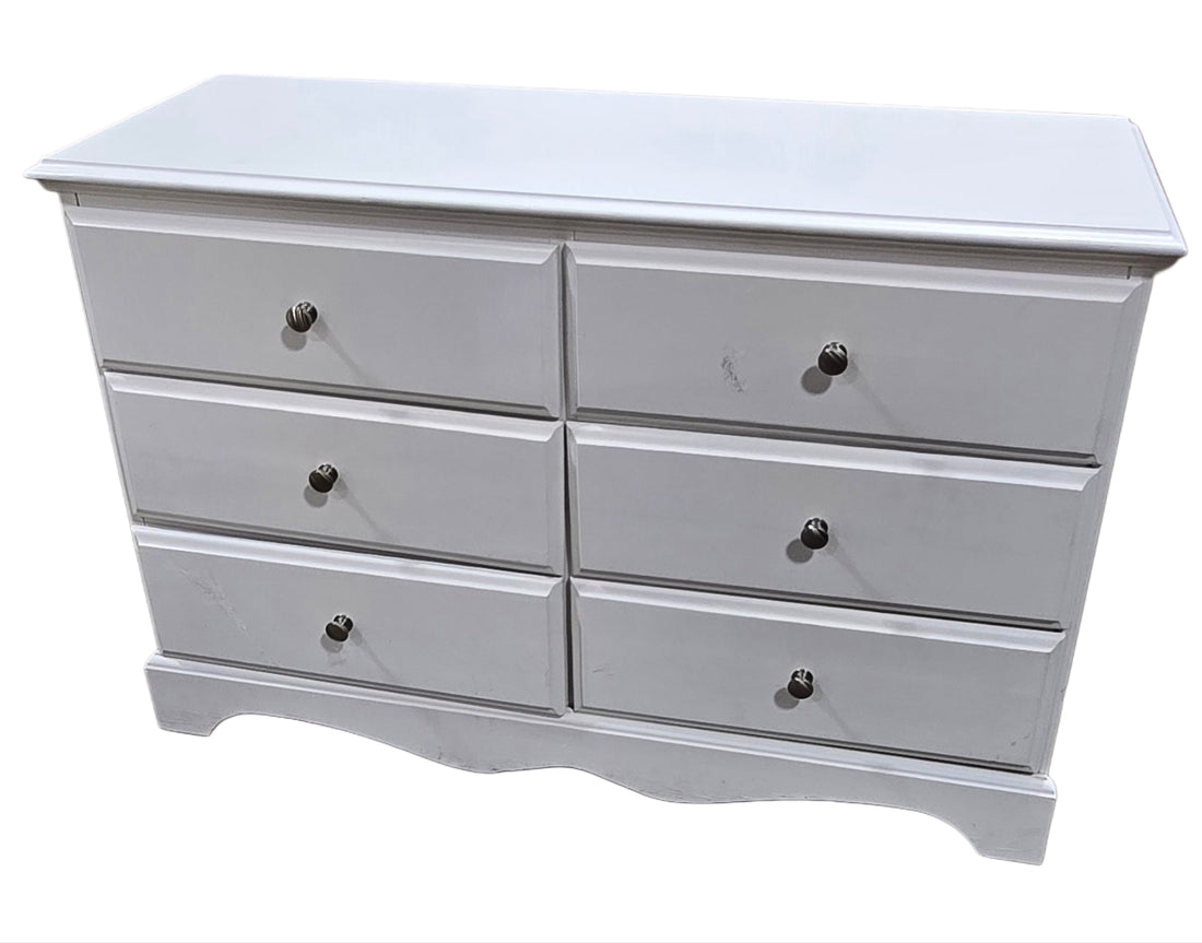 Used 6 drawer white dresser available in Cartersville, Ga.