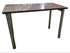 Used Gray Desk with Chrome Legs