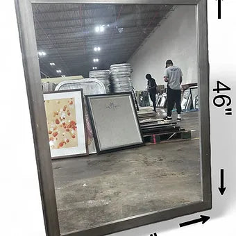 46 X 36 Wall Mirror Silver