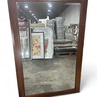 50&quot; X 36&quot; Wooden Wall Mirror