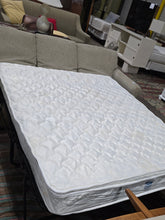 Zen queen mattress in the beige sleeper sofa