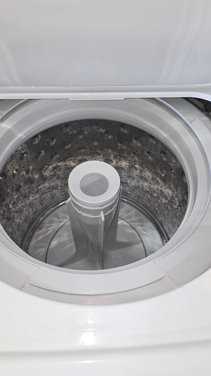 Used GE Spacemaker washer dryer combo from upscale resort, 2018 compact model