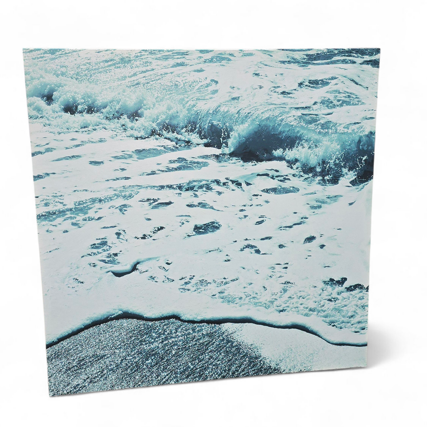 42" x 42" Crashing Waves Canvas Print