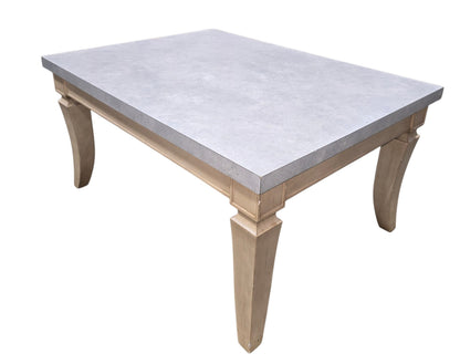 Fleetwood Modern Coffee Table with Stone-Look Top