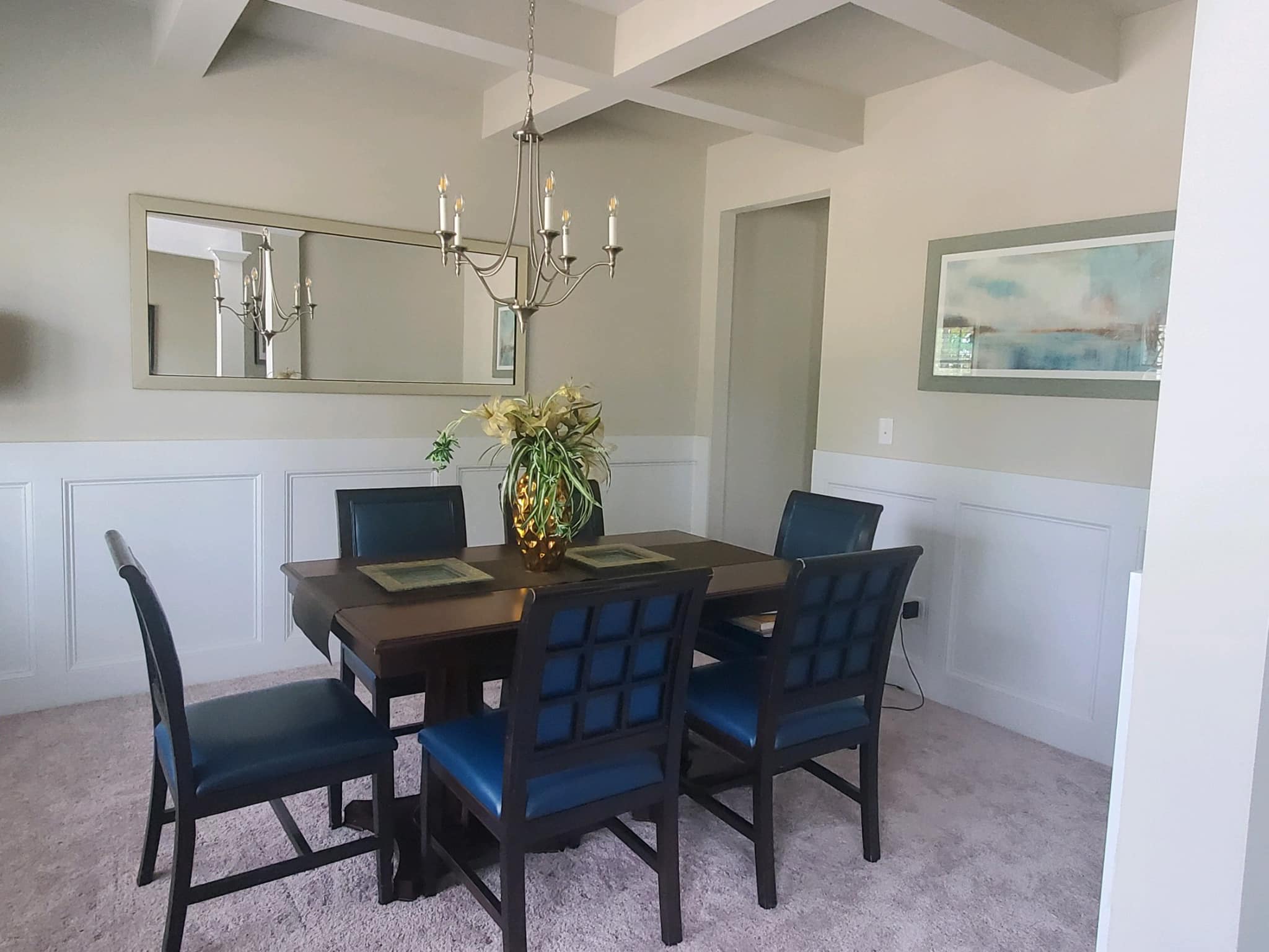 Customer dining room featuring pre-owned hotel furniture from Southern Hospitality Liquidation