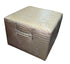 Faux alligator ottoman in durable vinyl, available at Southern Hospitality Liquidation in Cartersville GA