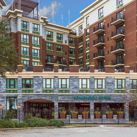Homewood Suites Riverfront hotel furniture liquidation project completed by Southern Hospitality Liquidation.