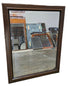 Hotel furniture mirror, wooden frame, 28 x 36, available at SHL Cartersville GA near Atlanta.