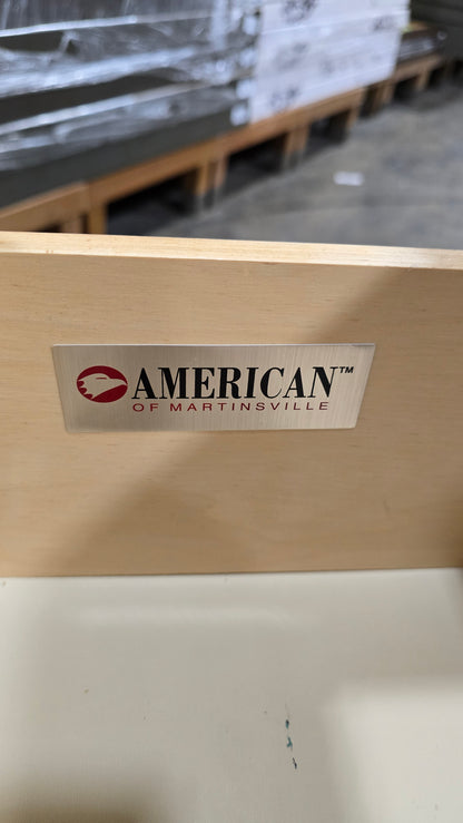 Hotel nightstand, American of Martinsville, 2-drawer, 26 x 22 x 23, SHL Cartersville GA serving Northwest GA.