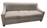 Kellex 78 x 38 light beige 3-seater sofa with queen sleeper pull-out, pre-owned hotel furniture available at Southern Hospitality Liquidation in Cartersville GA