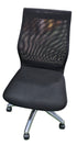Mesh black desk chair with rolling base, hotel liquidation seating SHL Cartersville GA serving Northwest Georgia.