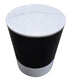 Modern granite top side table, 20 inch diameter, 27.5 inches high, available from SHL Cartersville GA