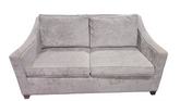 Grey Velvet Full Sleeper Sofa Two-Seater | SH Liquidation