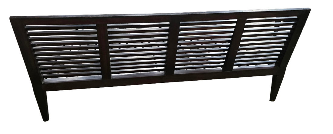 Affordable hotel outdoor bench – 71in wooden frame Cartersville GA