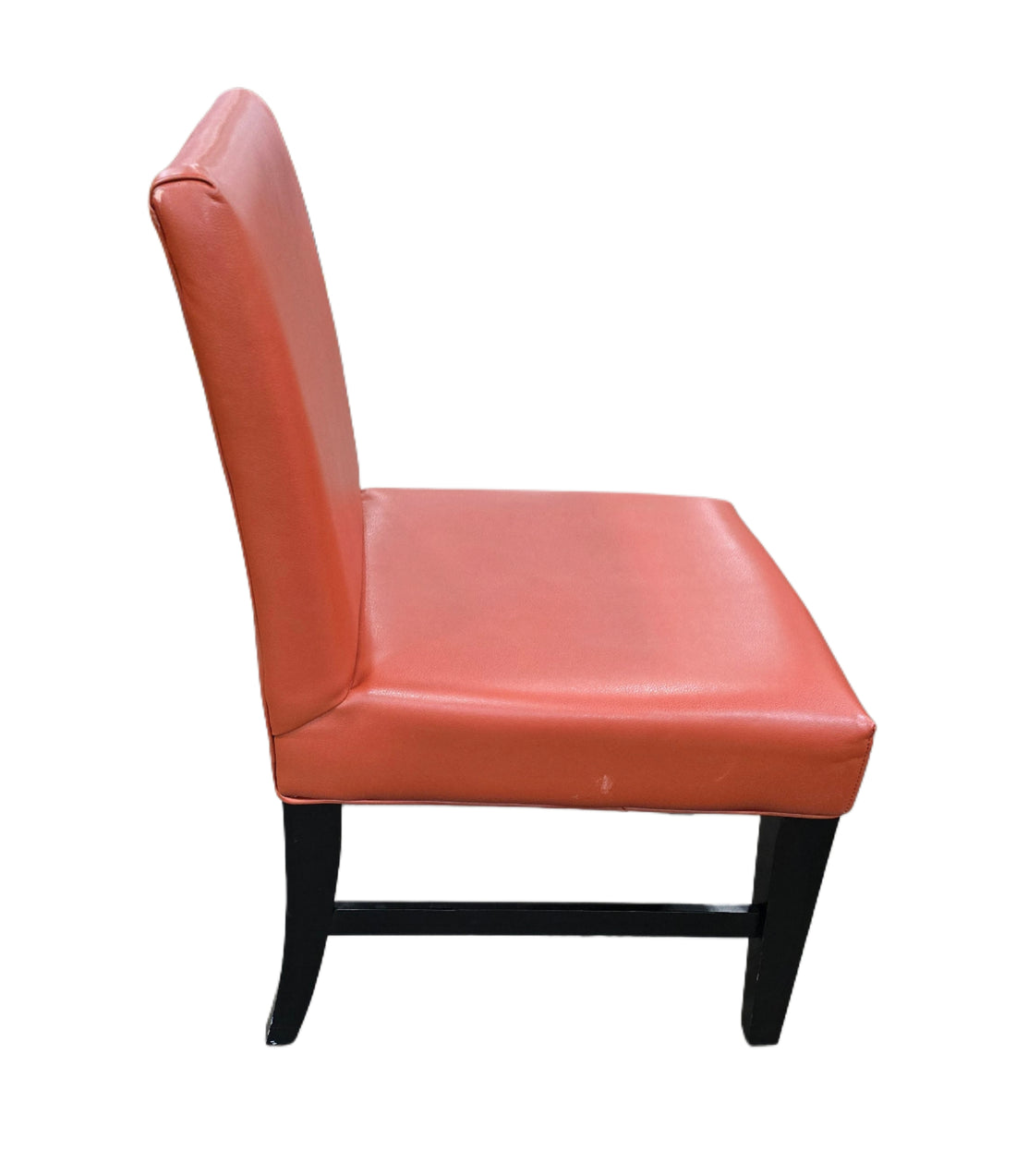 Orange Vinyl Dining Chair