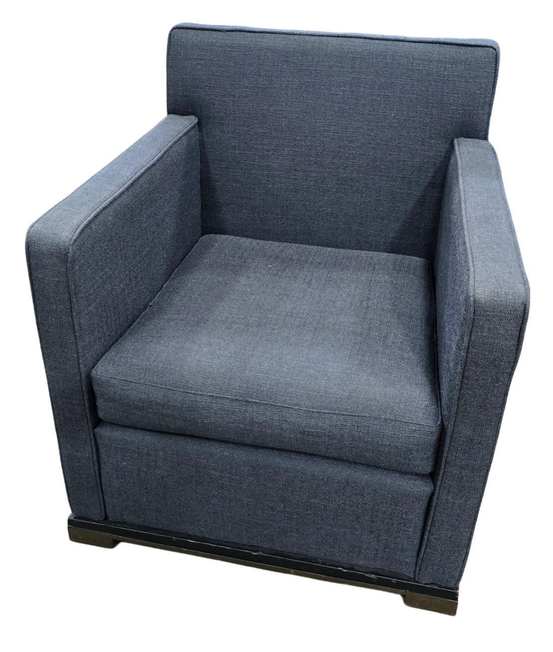 Dark Blue Accent Chair