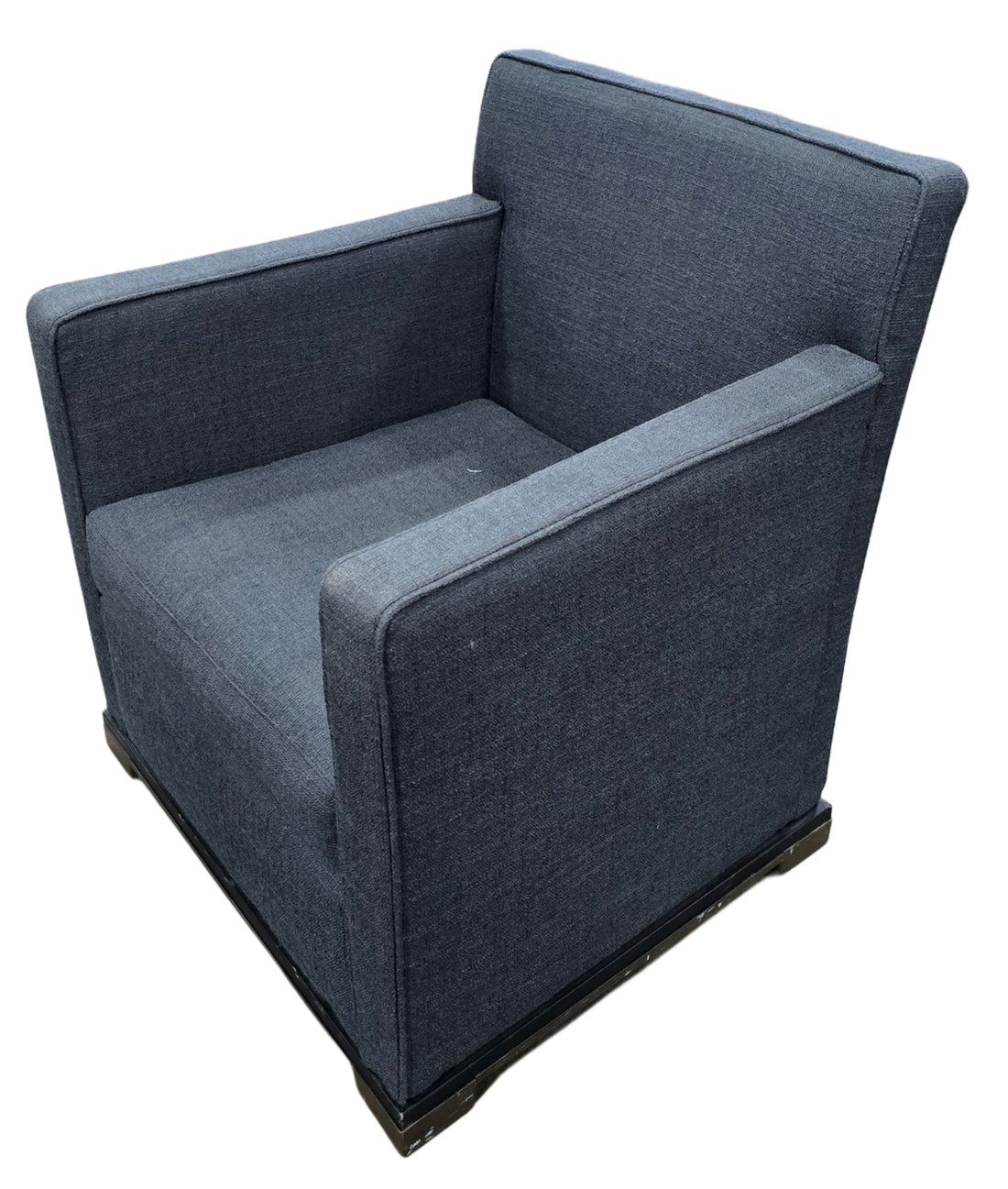 Dark Blue Accent Chair