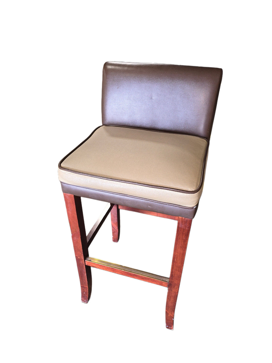 Brown/Beige Bar Stool