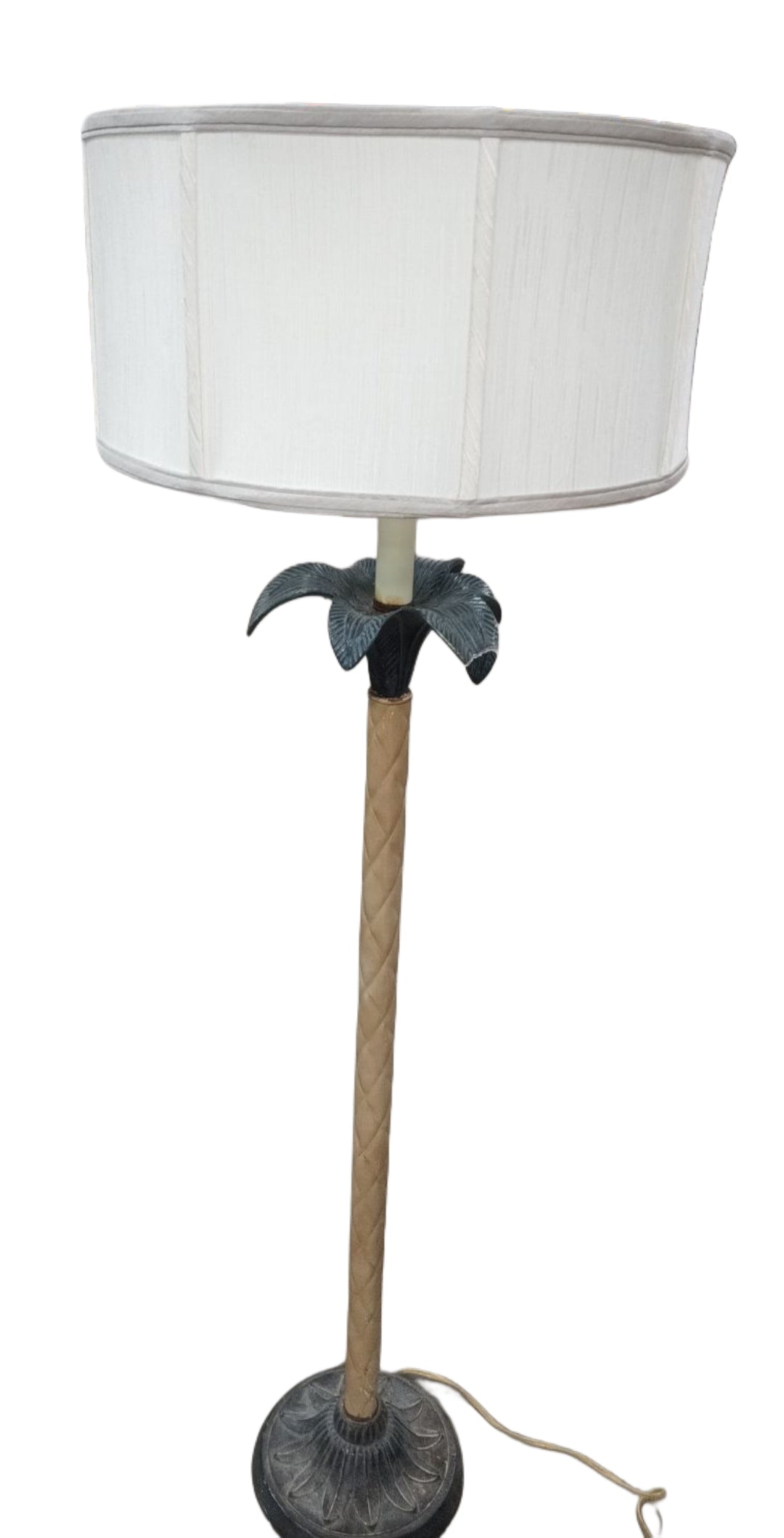 Tropical Floor Lamp- Beige