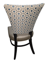 SHL-modern-dining-chair-geometric-fabric-back
