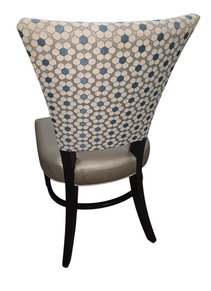 SHL-modern-dining-chair-geometric-fabric-back