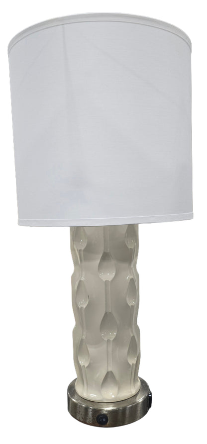 Cream Colored Lamp