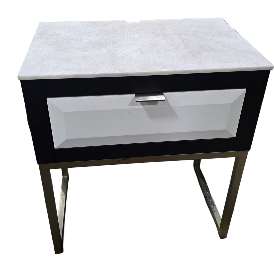 Granite Top Nightstand