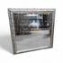 SHL 40 x 38 mirror with antique silver finish used and in good condition