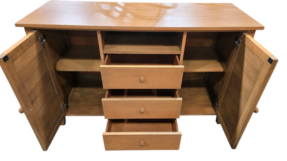 3-drawer dresser with 2 cabinets available at SHL