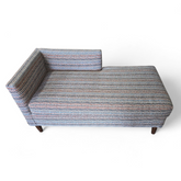 SHL resort-sourced chaise lounge fabric detail, used, very good condition