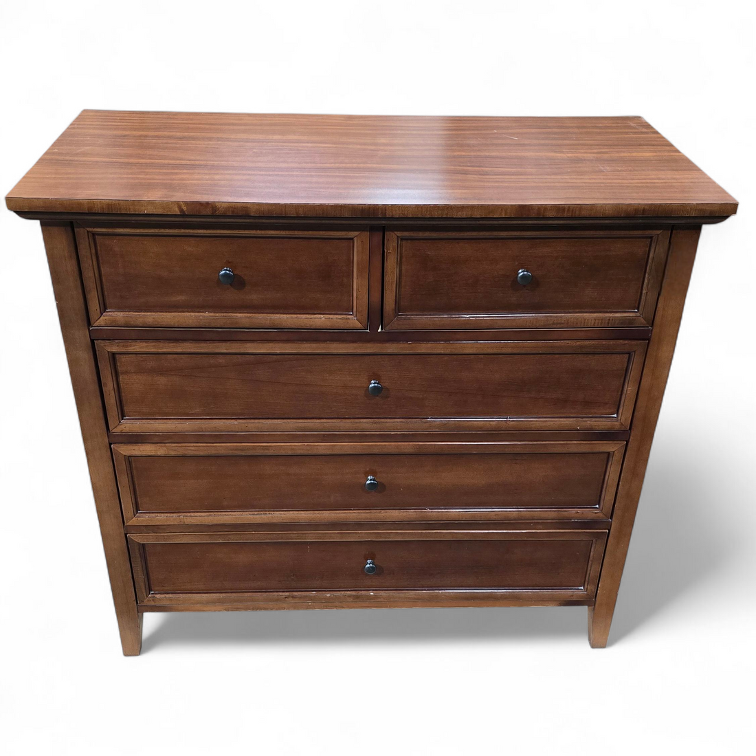 SHL side view of Dillon 5-drawer dresser, used and in good condition