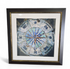 Southern Hospitality Liquidation wind rose framed art – used and in good condition