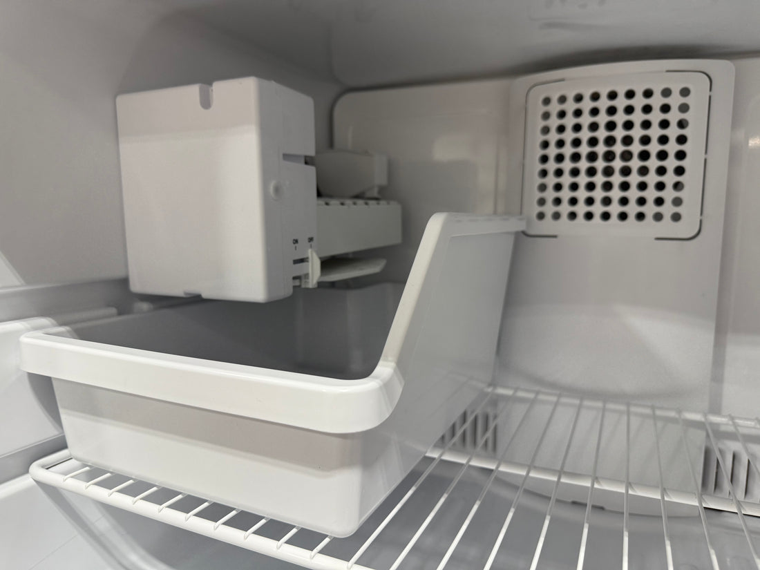 Freezer section of GE Energy Star 17.5 cu.ft. refrigerator sold by SHL