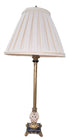 Used gold pineapple accent lamp tropical coastal décor