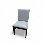 SHL Kellex gray brushed vinyl dining chair – used and in very good condition