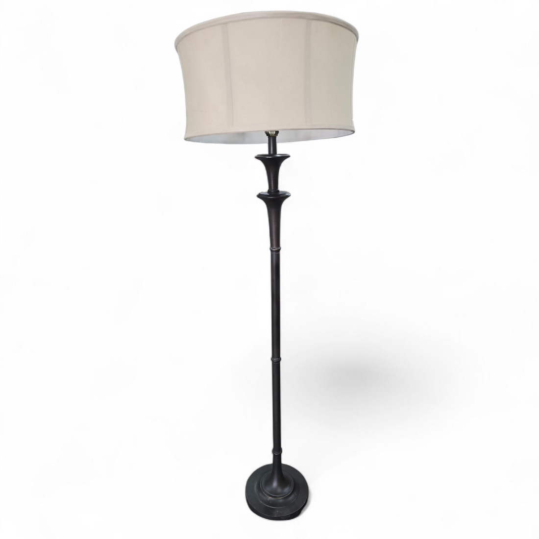 SHL metal floor lamp oil rubbed bronze used and in good condition