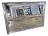 Silver frame mirror, 50 x 36, pre-owned hotel furniture from SHL Cartersville GA serving Northwest Georgia.