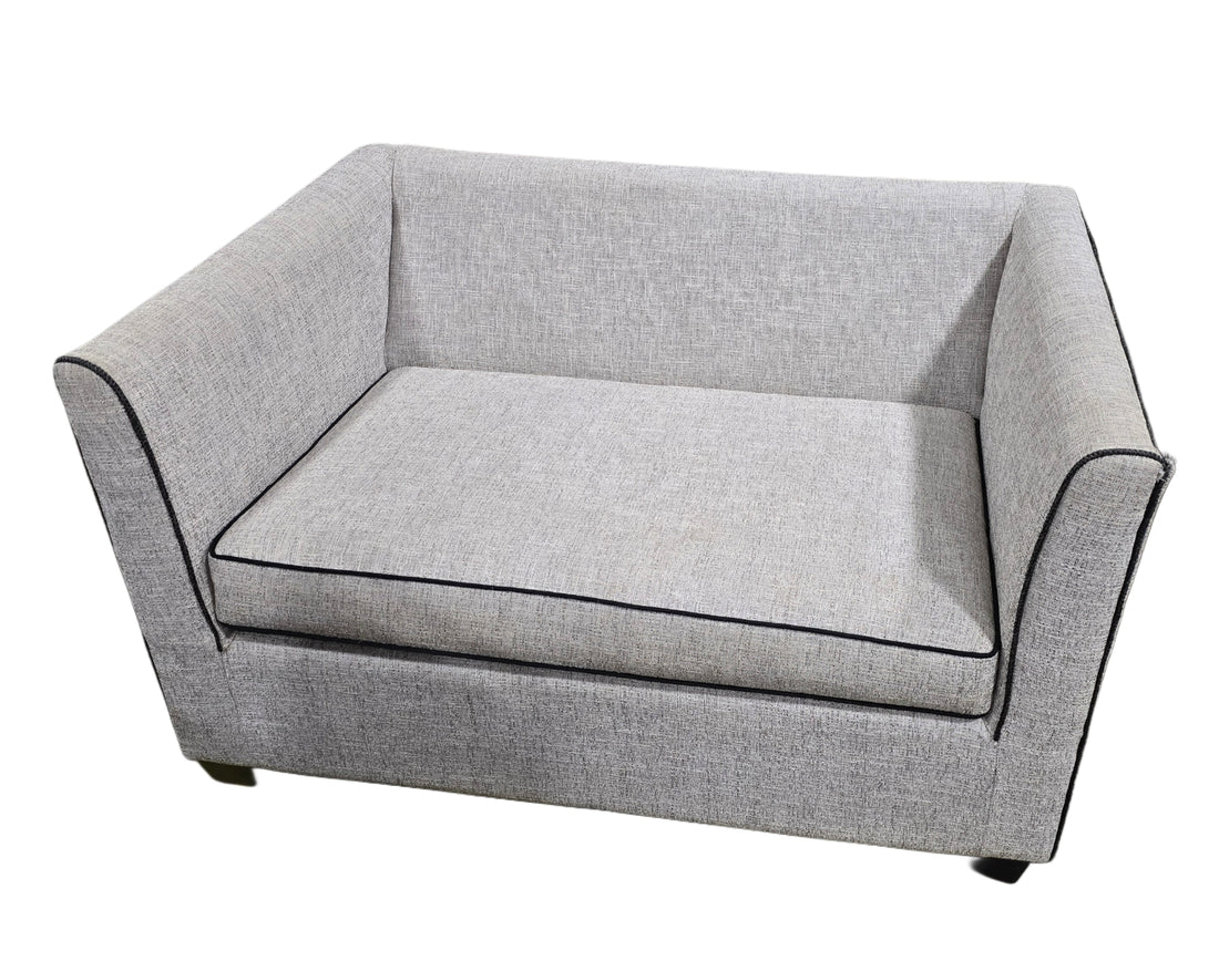 Two-seater twin sleeper sofa 50W x 36D with 33 x 72 mattress, available at Southern Hospitality Liquidation Cartersville GA