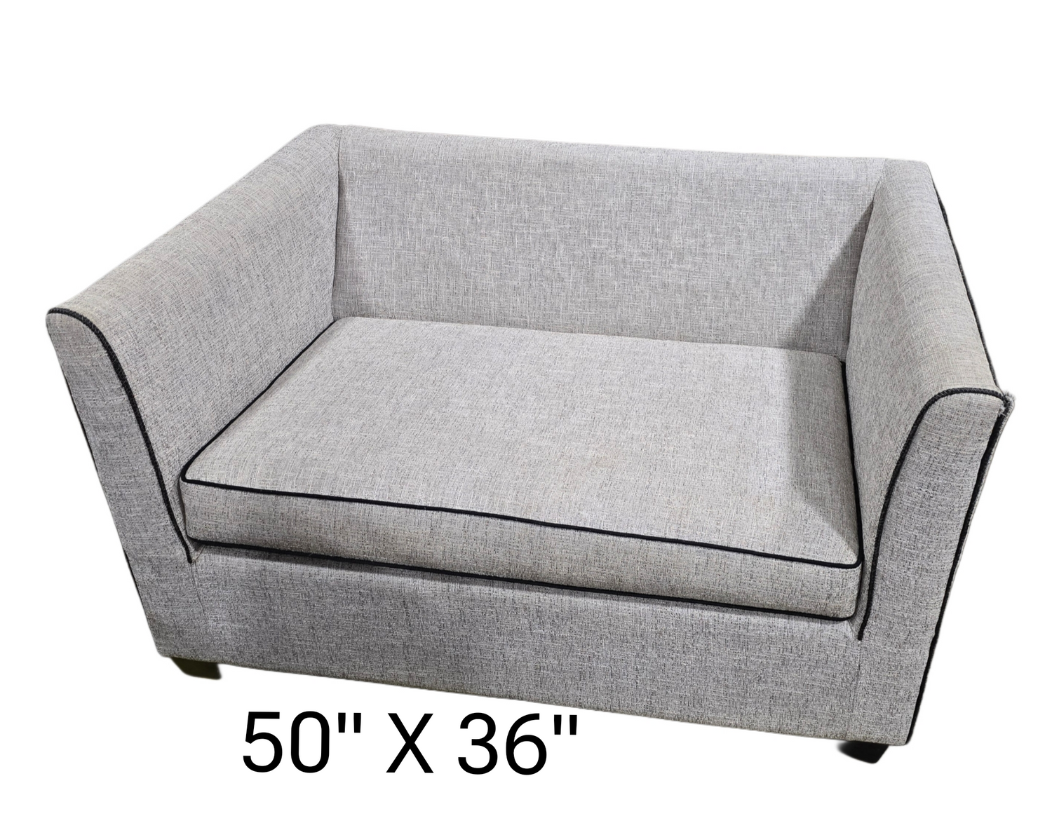 Two-seat twin sleeper sofa with pullout mattress 33 x 72, available from SHL Cartersville GA near Atlanta