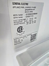 Used SHL GE GCE06GGHBWW model label