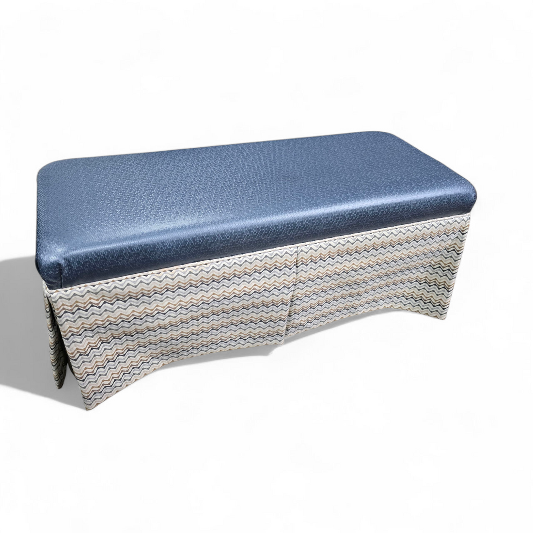 Used Kellex bench with skirting sourced from resort – Southern Hospitality Liquidation