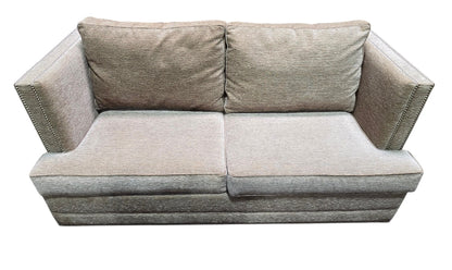 Used gray upholstered sleeper sofa from Southern Hospitality Liquidation