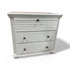 Used white nightstand dresser combo from upscale resort, $95 at Southern Hospitality Liquidation