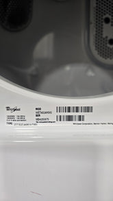 2022 Whirlpool vertical laundry unit, used and fully functional