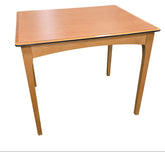 “Wood dining table 36W x 30D x 30H, traditional design, available from SHL Cartersville GA near Atlanta